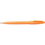 Lot de 12 s520 sign pen stylo feutre a pointe fibre fine orange