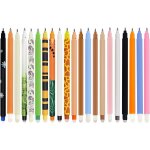 Lot de 12 stylos gel effa�ables avec encre sensible a la chaleur, kawaii, diff�rents motifs d'animaux, ...