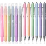 Lot de 12 surligneurs et stylos bibliques sans bavure, surligneurs a gel, stylos bibliques sans bavure, ...