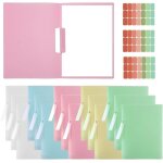 Lot de 15 chemises a4, en plastique, stables, avec etiquettes, 5 couleurs, porte - documents a4, porte ... Lot de 15 chemises a4, en plastique, stables, avec etiquettes, 5 couleurs, porte - documents a4, porte ...