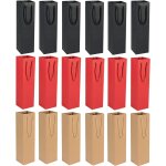 Lot de 18 sacs cadeaux elgants pour bouteilles de vin, pochette cadeau bouteille pochettes sacs cadeaux ...