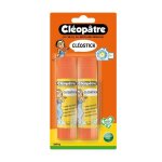 Lot de 2 bâtons de colle - blanche - cléopâtre - cléostick - 21g Lot de 2 bâtons de colle - blanche - cléopâtre - cléostick - 21g