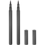 Lot de 2 marqueurs permanents pour tissu - pointe fine - pour vtements et chaussures - gris fonc[z4018] ...