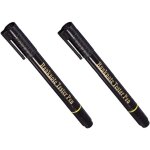 Lot de 2 stylos 2en1 d�tecteurs de faux billets et stylo bille euros dollars livres. (lot de 2)