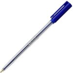 Lot de 20 stylos a bille, 0, 7 mm, bleu