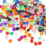 Lot de 2000 cristaux de diamant dcoratifs en acrylique de 4 mm - paillettes - dcoration de table - ...