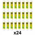 Lot de 24 b�tons de colle blanche 8, 2g - uhu