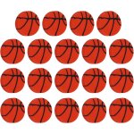 Lot de 24 mini gommes a effacer mignonnes de football miniatures pour enfants (rouge + noir)