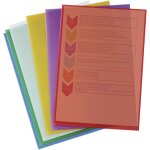 Lot de 24 pochettes coins plastiques a4 lisses epaisseur 12 / 100ème coloris assortis Lot de 24 pochettes coins plastiques a4 lisses epaisseur 12 / 100ème coloris assortis