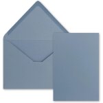 Lot de 25 cartes avec enveloppes - cartes simples au format a5 (14, 8 x 21 cm) - enveloppes au format ...