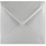 Lot de 25 enveloppes carres colores pour cartes de v?ux, invitations de mariage, loisirs cratifs, ...