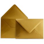 Lot de 25 enveloppes - din c6 - dor� - 11, 4 x 16, 2 cm - enveloppes avec 90 g / m - fermeture humide ...
