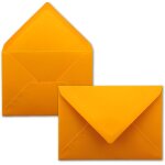 Lot de 25 enveloppes a lettre - mango - din c6 - 114 x 162 mm - enveloppes avec collage humide sans fentre ...