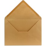 Lot de 25 enveloppes - marron - din c5 - 16, 2 x 22, 7 cm - 100 g / m - fermeture adhsive humide - de ...