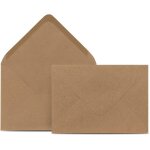 Lot de 25 enveloppes en papier kraft - format c6 - marron - 11, 4 x 16, 2 cm - enveloppes avec 120 g ... Lot de 25 enveloppes en papier kraft - format c6 - marron - 11, 4 x 16, 2 cm - enveloppes avec 120 g ...