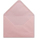 Lot de 25 enveloppes rose format c5 16, 2 x 22, 7 cm 100 g / m fermeture par humidification a rabat pointe ...