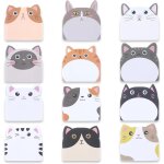 Lot de 270 notes autocollantes mignonnes - motif chat de dessin anim� - notes autocollantes amusantes ...