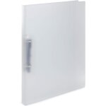 Lot de 3 classeurs �� anneaux a4 fins et 2 anneaux de 25 mm de large en plastique avec support de maintien ...