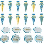 Lot de 3 sachets de confettis pour rentrée scolaire et rentrée scolaire Lot de 3 sachets de confettis pour rentrée scolaire et rentrée scolaire