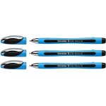 Lot de 3 stylos bille slider xb capuchon pte large caoutchouc confort noir