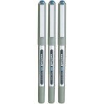 Lot de 3 stylos roller bleu uni ball eye pointe fine 0, 7mm