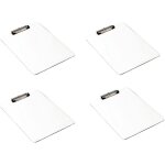 Lot de 4 classeurs a transfert thermique vierges en cuir synthétique pour feuilles a4 / lettre Lot de 4 classeurs a transfert thermique vierges en cuir synthétique pour feuilles a4 / lettre