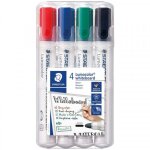 Lot de 4 marqueurs effa�able ? sec - lumocolor whiteboard marker staedtler