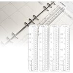 Lot de 4 marque - pages, règle, classeur, recharge papier, marqueur de page a5, marqueur de page en plastique, ... Lot de 4 marque - pages, règle, classeur, recharge papier, marqueur de page a5, marqueur de page en plastique, ...