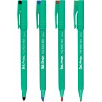 Lot de 4 stylos roller a encre liquide a pointe fine - pointe de 0, 8 mm, largeur de trait 0, 4 mm - ...