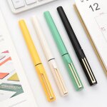 Lot de 4 stylos a roulettes a s�chage rapide, 0. 5mm, encre noire extra fine, kawaii, fournitures de ...