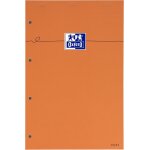 Lot de 5 bloc - notes a4 + (21x31, 5cm) perfors grands carreaux seys 80 feuilles agrafes couverture ...