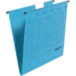 Lot de 5 dossiers suspendus unireg. fabriqus en allemagne. en carton recycl pour format a4 ouverts ...