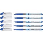 Lot de 5 stylos bille slider basic xb pointe large bleu Lot de 5 stylos bille slider basic xb pointe large bleu