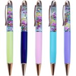 Lot de 5 stylos a encre liquide flottante 3d pour femme homme enfant motif princesse
