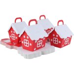 Lot de 50 boîtes cadeaux pour fêtes de noël, bonbons et bonbonnières en forme de maison - décorations ... Lot de 50 boîtes cadeaux pour fêtes de noël, bonbons et bonbonnières en forme de maison - décorations ...