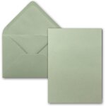 Lot de 50 cartes avec enveloppes - cartes simples au format a5 (14, 8 x 21 cm) - enveloppes au format ...