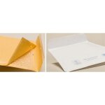 Lot de 50 enveloppes a bulles blanches gamme pro b / 2 format 110x215mm