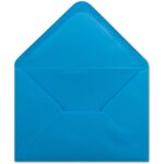 Lot de 50 enveloppes format c5 bleu azur, 16, 2 x 22, 7 cm - enveloppes sans fentre 100 g / m - fermeture ...