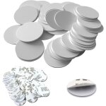 Lot de 50 etiquettes nfc ntag215 nfc blanches 25 mm autocollants nfc compatibles avec dos adh�sif, t�l�phones ...