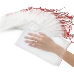 Lot de 50 sacs de protection pour fruits, en maille filet, pour gu�pes, en organza avec cordon de serrage, ...