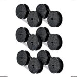Lot de 6 bobines de ruban pour machine a ecrire, bobines d'encre pour ruban pour machine a ecrire, pice ...