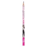 Lot de 6 crayons graphite - hb - barbie - enfant - scolaire - maped