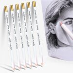 Lot de 6 gommes en forme de stylo - gomme a dessin - gomme pour dessin - pour artiste, croquis, peinture, ...
