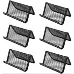 Lot de 6 porte - cartes de cr�dit, cartes de bureau favoris fournitures de bureau porte - cartes de visite ...
