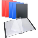Lot de 6 protèges documents a4 60 vues 30 pochettes couverture polypro couleurs assorties Lot de 6 protèges documents a4 60 vues 30 pochettes couverture polypro couleurs assorties