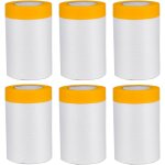 Lot de 6 rouleaux de ruban adhésif de protection, 55 cm x 20 m, avec film de protection transparent, ... Lot de 6 rouleaux de ruban adhésif de protection, 55 cm x 20 m, avec film de protection transparent, ...