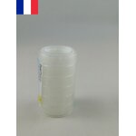 Lot de 6 rouleaux de ruban adh�sif transparent 10m x 12mm recharge d�vidoir