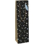 Lot de 6 sacs cadeaux kraft - format bouteille - dimensions: 12, 7x9x35, 5 cm - 210g - motif: géométrique ... Lot de 6 sacs cadeaux kraft - format bouteille - dimensions: 12, 7x9x35, 5 cm - 210g - motif: géométrique ...