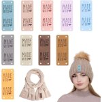 Lot de 60 (50 x 20 mm) etiquettes a la main pour v�tements, etiquettes a coudre en cuir, a la main, etiquettes ...