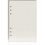 Lot de 60 feuilles de papier quadrill a5 a 6 trous pour cahiers et agendas (21 x 14, 5 cm)[z882]